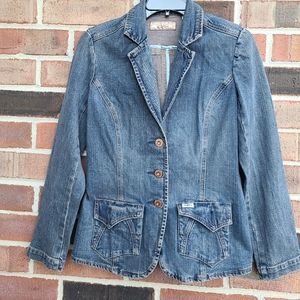 Levi Strauss Fitted Denim Blazet